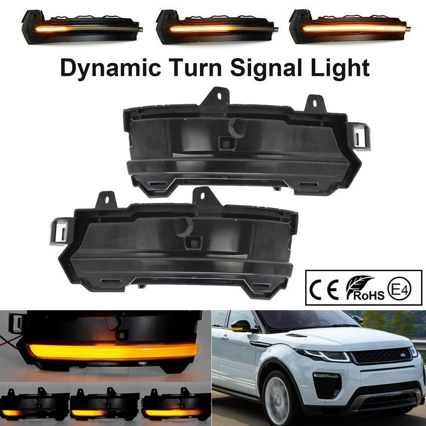 LED BOCNI DYNAMIC MIGAVCI U RETROVIZORU, TIPSKI - LAND ROVER - SMOKE LENS 174308 Beograd Zemun